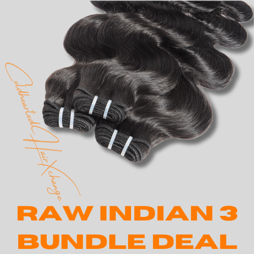 Natural Raw Indian 3 Bundle Deal